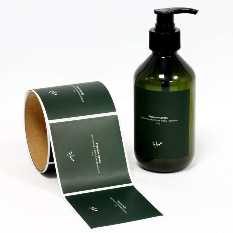 Handmade Shampoo Sticker custom shampoo shower gel packaging stickers labels