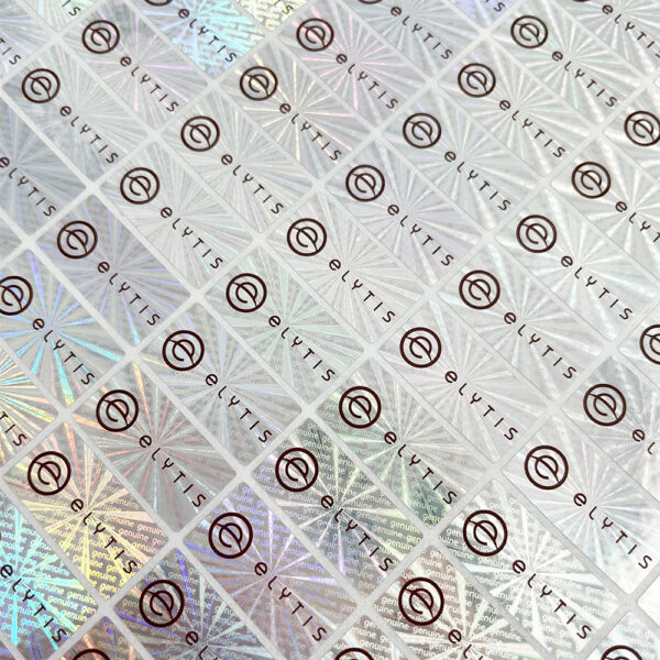 Custom security labels holographic laser printing stickers packaging - Image 3