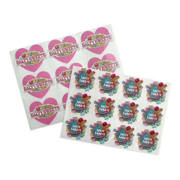 Custom Printed Food Labels Stickers Paper Vinyl Packaging - Image 2