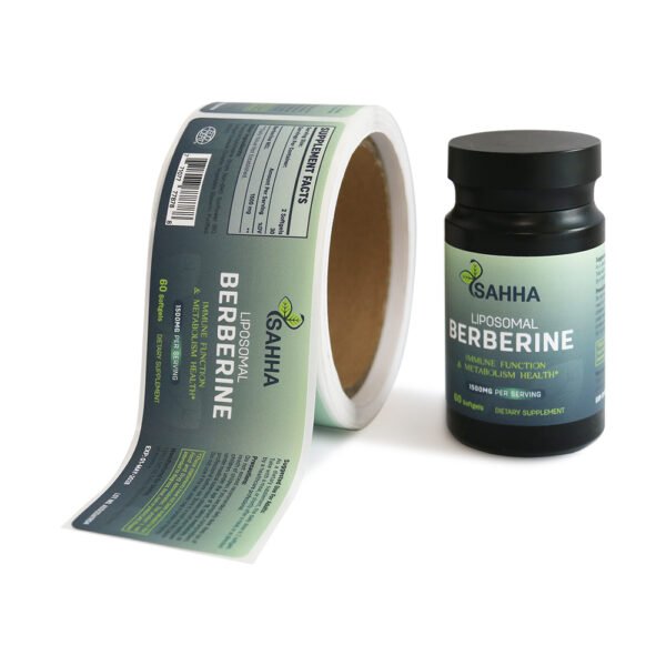 Customized Vitamin Labels Stickers Packaging Printing