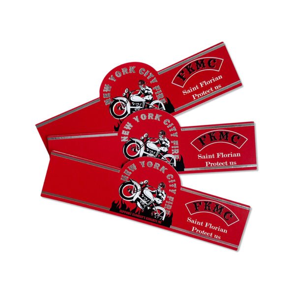 Custom Cigar Band Labels Hot Stamping Foil Printing