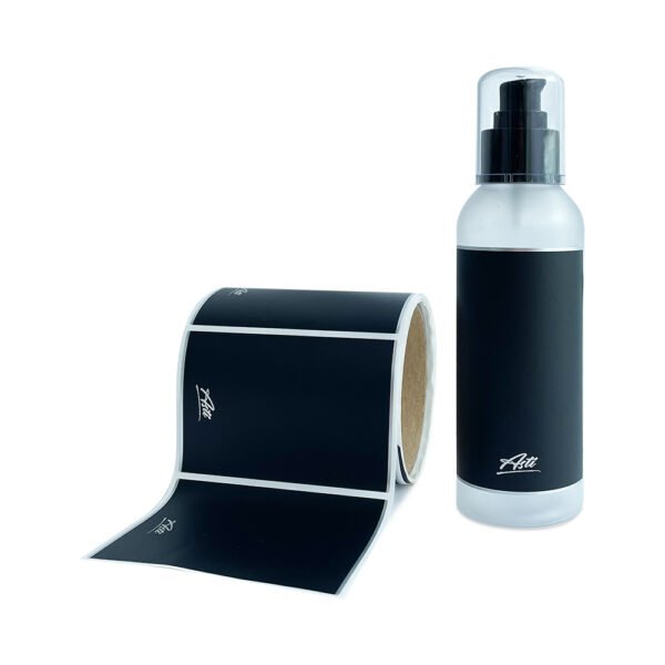 Custom Cosmetic Label Sticker Tactile Film Printing
