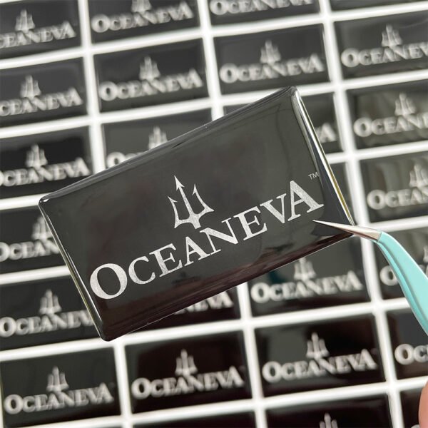 Custom Resin Drip Epoxy Label Printing
