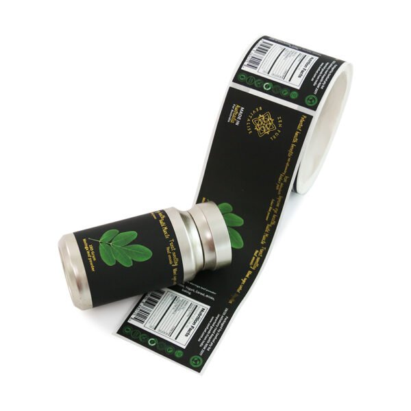 Custom Supplement Label Sticker Printing