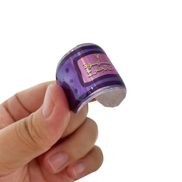 Custom Drip Laser Glitter Labels PU Resin Epoxy Labels - Image 3
