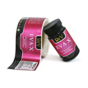 Custom BOPP Health Supplement Label Printing Stickers