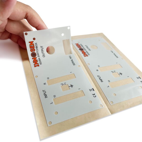 Custom PC Variable Serial Number Sticker Control Panel Label - Image 2