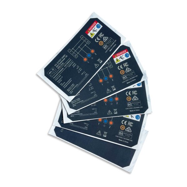 Custom PC Variable Serial Number Sticker Control Panel Label - Image 7