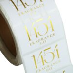 Custom Cosmetic Label Stickers with Hot Foil Stamping Packaging