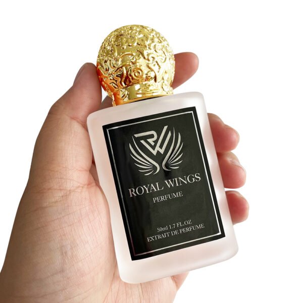 Custom Perfume Label Stickers with Silver Foil Printing - Image 6