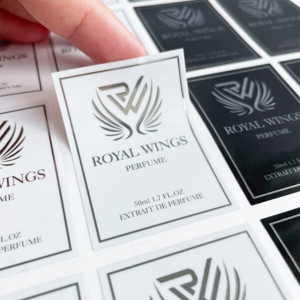 Custom Printed Logo Perfume Labels