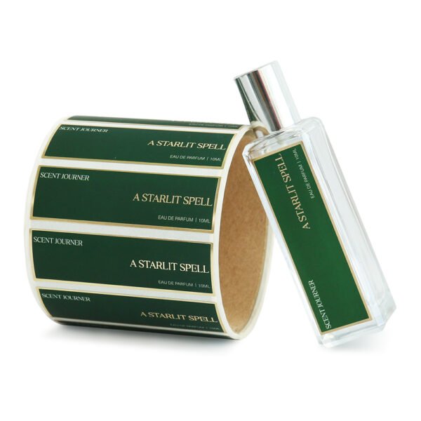 Custom Hot Foil Stamping Perfume Label Stickers - Image 2