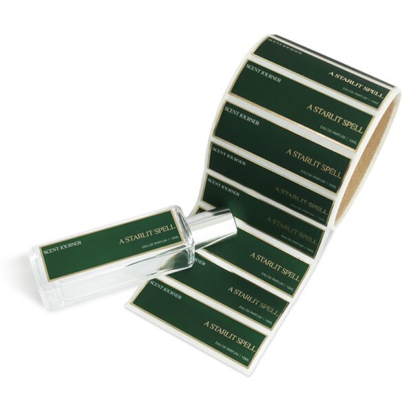 Custom Hot Foil Stamping Perfume Label Stickers - Image 4