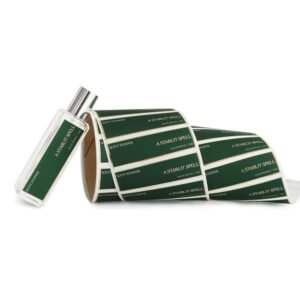 Custom Hot Foil Stamping Perfume Label Stickers