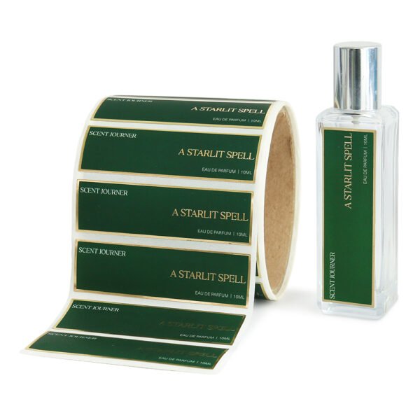 Custom Hot Foil Stamping Perfume Label Stickers - Image 5