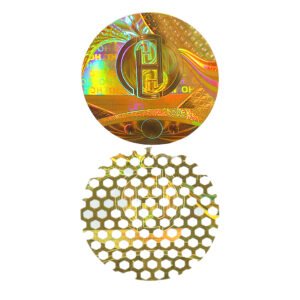 Custom Tamper-Evident Security Anti-Counterfeit Label Sticker Holographic Laser 3D Void Sticker