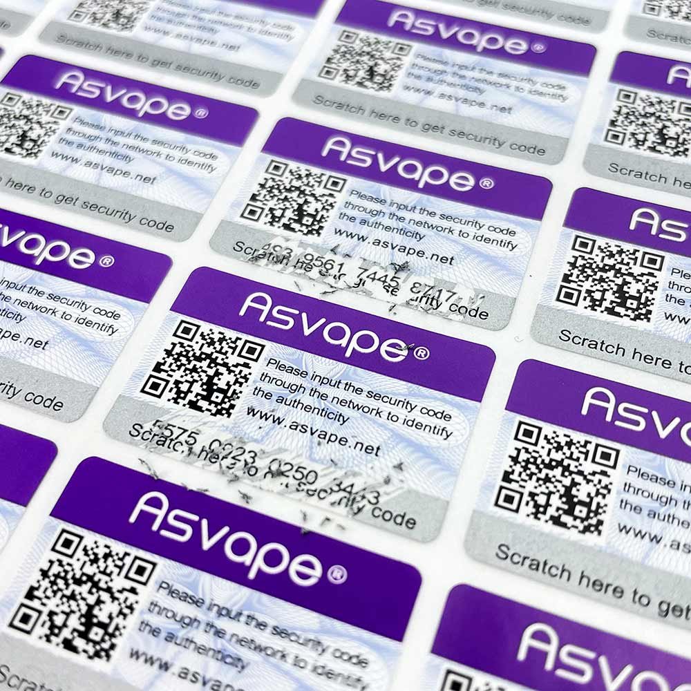 Custom Printing High Quality Hologram Labels Stickers Holographic Safe Anti Counterfeiting Sticker factory - Image 2