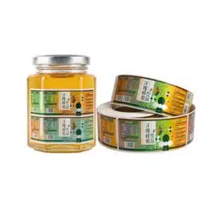 Custom Honey Jar Labels Manufacturer OEM Printing Factory