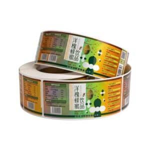 Wholesale Honey Bottle Labels Factory Custom Printing Service