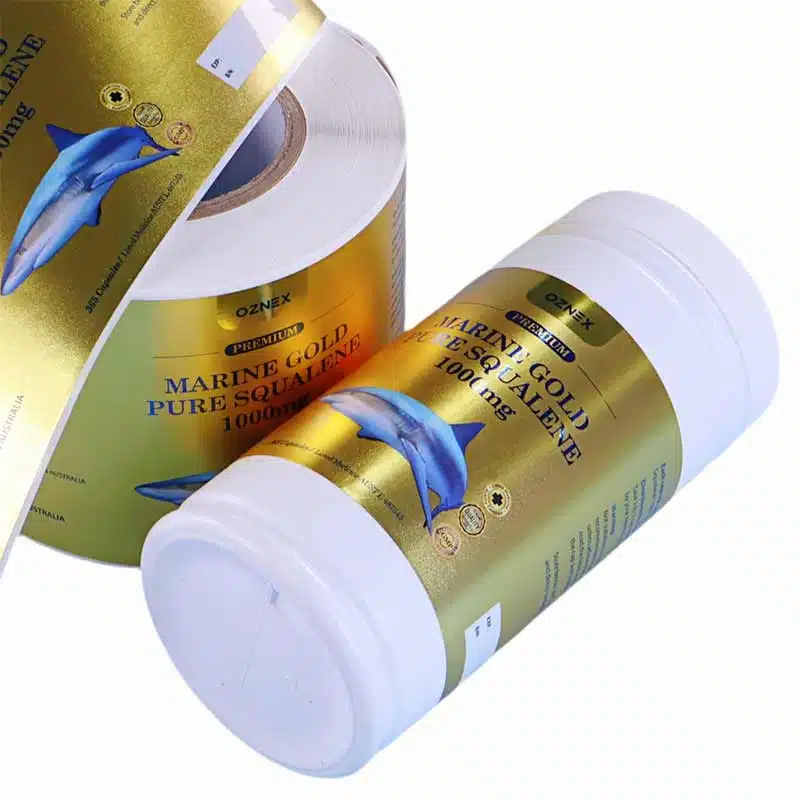 Custom Nutraceutical Labels Manufacturer OEM Printing Waterproof Labels with Design Support - Image 2