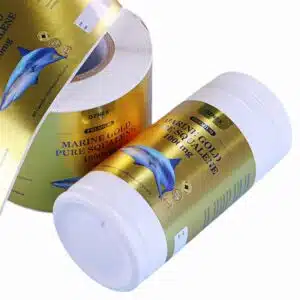 Custom Nutraceutical Labels Manufacturer OEM Printing Waterproof Labels with Design Support