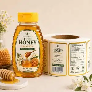 Custom Organic Honey Labels Factory Direct Manufacturer