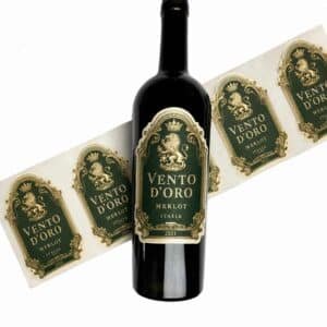 Custom Beverage Bottle Labels OEM Printing Factory for Brand Packaging