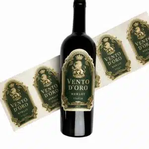 Custom Beverage Bottle Labels OEM Printing Factory for Brand Packaging