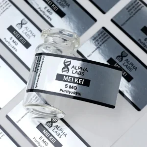 Peptide Vial Bottle Labels Factory for Custom Packaging